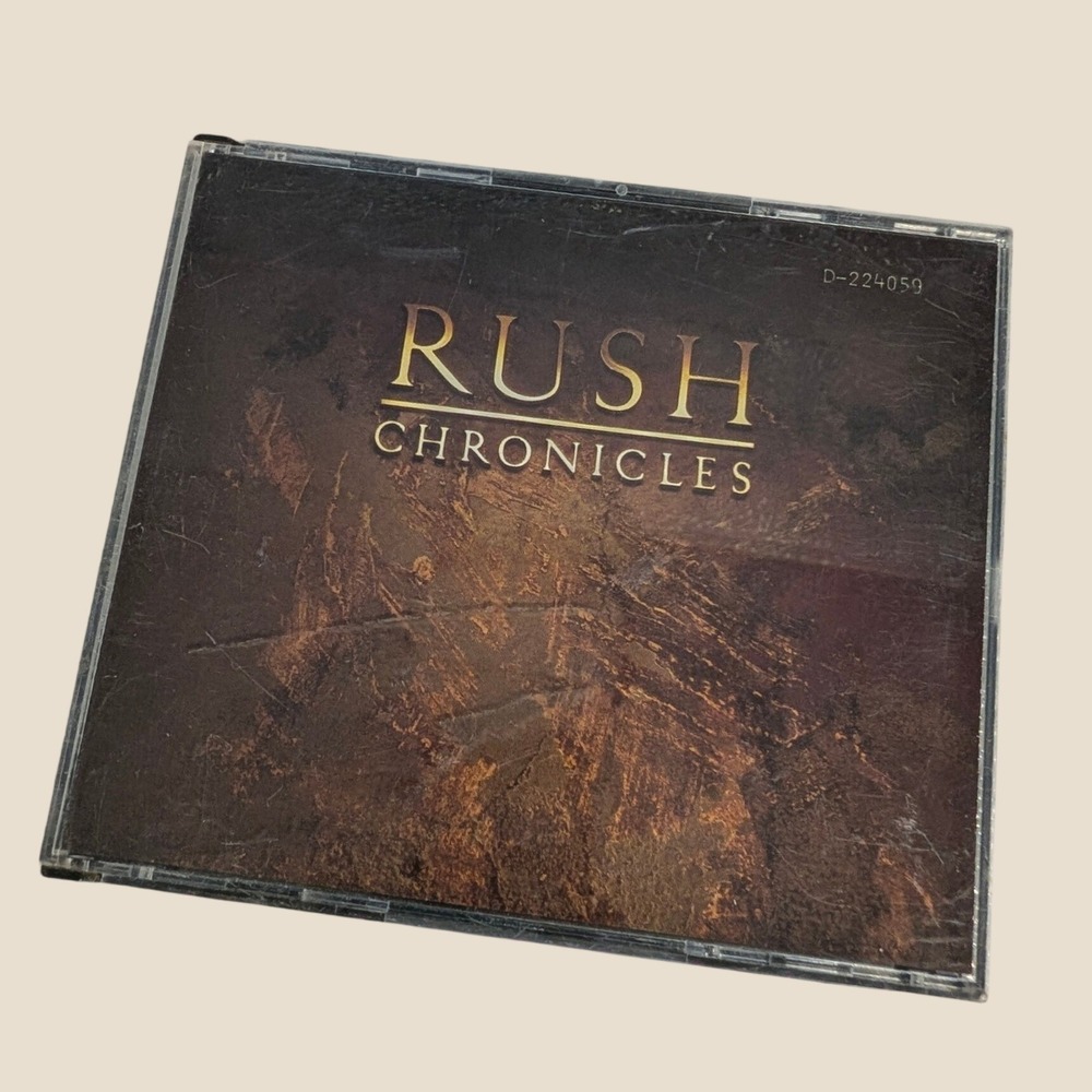 Rush Chronicles 2 CD Greatest Hits Compilation 1990 Anthem Mercury D-224059